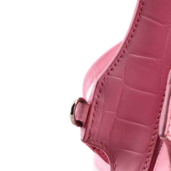 Balenciaga Mini Neo Classic City Bag Crocodile Embossed Leather - Picture 7 of 8